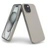 Cover Titanio Naturale Opaco per iPhone 15 Plus - UltraSoft®