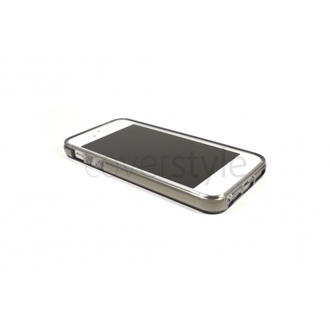 Custodia Flessibile Lucida con Interno Opaco - Nero