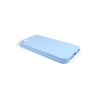 Custodia Flessibile Lucida per iPhone 5 - Azzurro