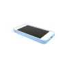 Custodia Flessibile Lucida per iPhone 5 - Azzurro