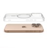 Cover Antiurto TPU+PC con MagSafe per iPhone 16 Pro Trasparente - UltraFlex PRO®
