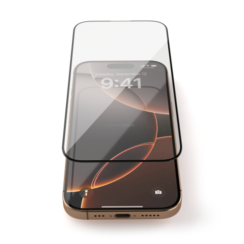 2x Pellicola in Vetro Temperato 3D per iPhone 16 Pro Max (6.9") - Kit 2 Pezzi - HyperGlass 3D®
