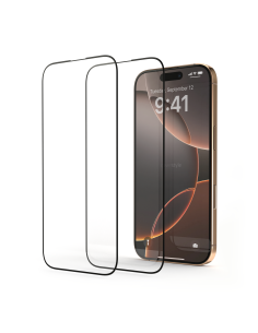 2x Pellicola in Vetro Temperato 3D per iPhone 16 Pro Max (6.9") - Kit 2 Pezzi - HyperGlass 3D®