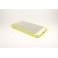 Custodia Flessibile Bordo Giallo e Retro Opaco﻿