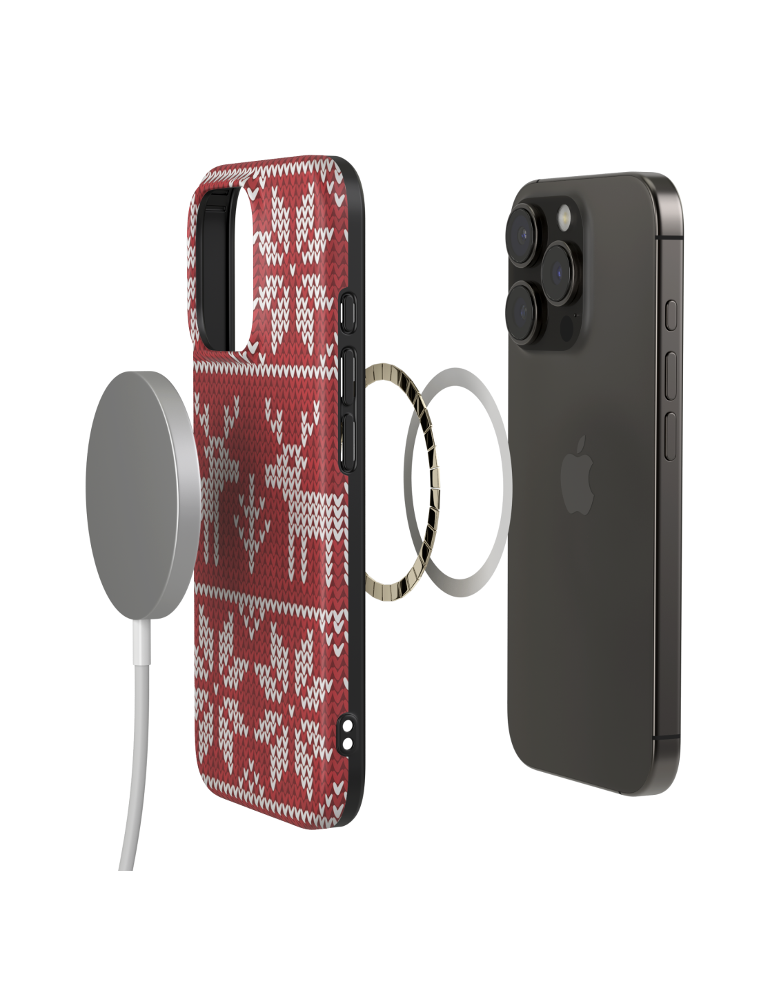 GaoBao Cover per iPhone 13 Pro 6,1 [Compatibile con Magsafe] Custodia