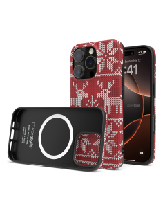 Custodia di Natale Opaca con MagSafe per iPhone 16 Pro - DesignFlex PRO®