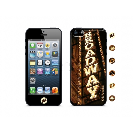 id America - Skin Cushi Gift per iPhone 5 - Broadway