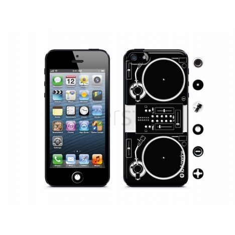 id America - Skin Cushi DJ per iPhone 5 - Turntable