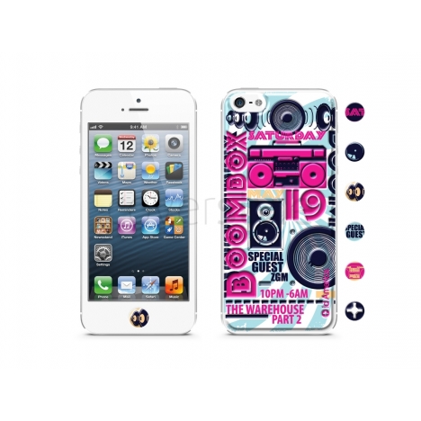 id America - Skin Cushi DJ per iPhone 5 - Boombox
