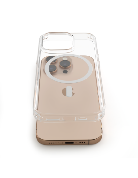 Cover Antiurto TPU+PC Trasparente con MagSafe per iPhone Air (6.5") - UltraFlex PRO®