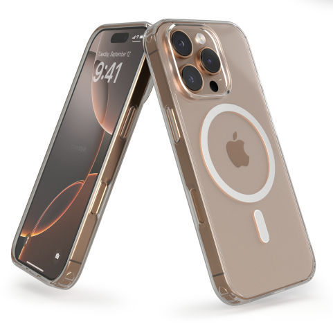 Cover Antiurto TPU+PC Trasparente con MagSafe per iPhone Air (6.5") - UltraFlex PRO®