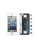 id America - Skin Cushi Cassette per iPhone 5/5S - Nero