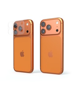 4x Pellicole Fotocamera in PET per iPhone 17 Pro - Opaca - HyperShield 0.3®