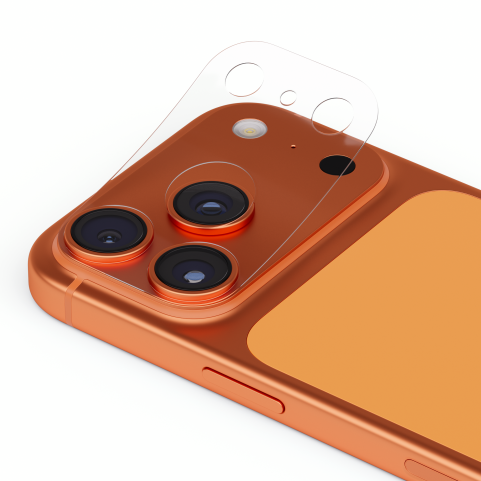 2x Pellicole Fotocamera in PET per iPhone 17 Pro - Opaca - HyperShield 0.3®