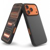 Cover in Eco Pelle Nera per iPhone 17 Pro Max + Supporto MagSafe - LeatherSoft PRO®