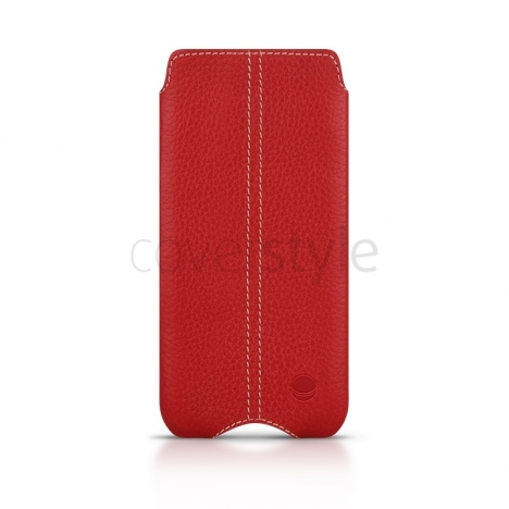 Beyzacases - Custodia in Pelle "Zero Series" per iPhone 5 - Rosso