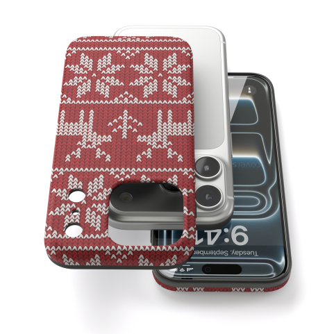 Custodia di Natale Opaca con MagSafe per iPhone 17 Pro - DesignFlex PRO®