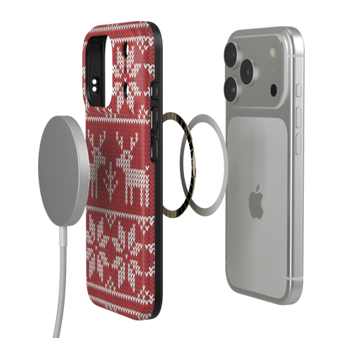 Custodia di Natale Opaca con MagSafe per iPhone 17 Pro Max - DesignFlex PRO®