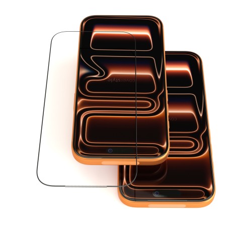Pellicola in Vetro Temperato 3D per iPhone 18 Pro (6.3") | HyperGlass 3D®