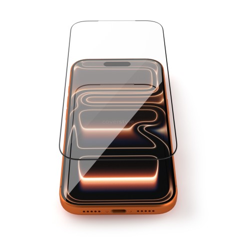 Pellicola in Vetro Temperato 3D per iPhone 18 Pro (6.3") | HyperGlass 3D®