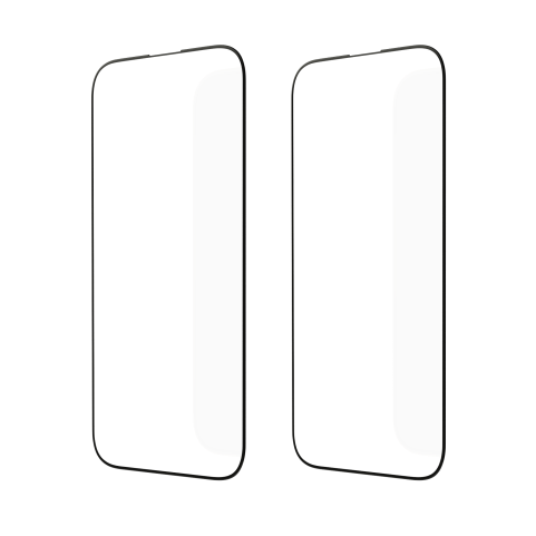 2x Pellicola in Vetro Temperato 3D per iPhone 18 Pro (6.3") - Kit 2 Pezzi - HyperGlass 3D®