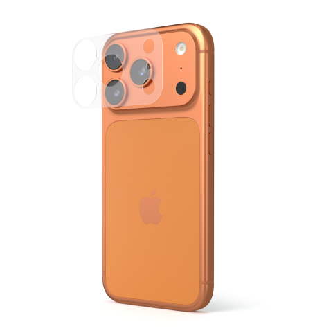 Kit 2x Pellicole Fotocamera in PET per iPhone 18 Pro - Opaca - HyperShield 0.3®