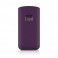 Beyzacases - Custodia in Pelle Retro Strap Plus per iPhone 5 - Viola