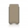 Beyzacases - Custodia in Pelle SlimLine "Stitches" per iPhone 5 - Crema