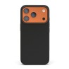 Cover in Eco Pelle Nera per iPhone 18 Pro + Supporto MagSafe - LeatherSoft PRO®