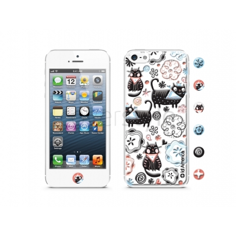 id America - Skin Cushi Original per iPhone 5 - Cat