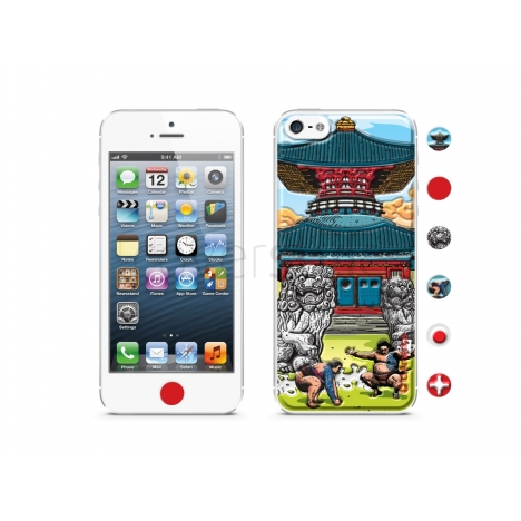 id America - Skin Cushi Original per iPhone 5 - Japan