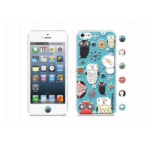 id America - Skin Cushi Original per iPhone 5 - Owl