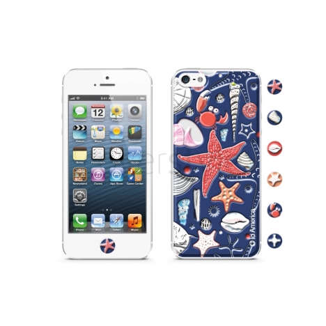 id America - Skin Cushi Original per iPhone 5 - Starfish
