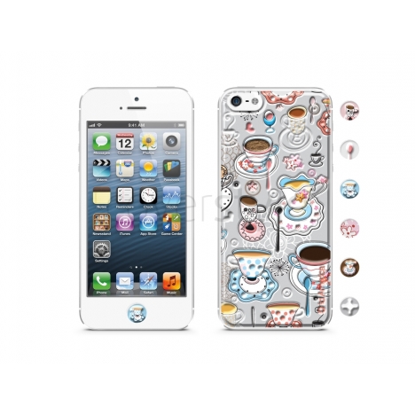 id America - Skin Cushi Original per iPhone 5 - Tea
