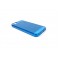 Custodia Flessibile Lucida con Interno Trasparente per iPhone 5 - Blu