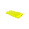 Custodia Flessibile Lucida con Interno Trasparente per iPhone 5 - Giallo
