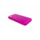 Custodia Flessibile Lucida con Interno Trasparente per iPhone 5 - Rosa