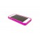 Custodia Flessibile Lucida con Interno Trasparente per iPhone 5 - Rosa
