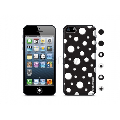 id America - Skin Cushi Dot per iPhone 5 - Black