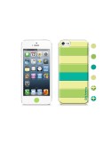 id America - Skin Cushi Stripe per iPhone 5/5S - Verde