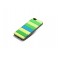 id America - Skin Cushi Stripe per iPhone 5 - Verde