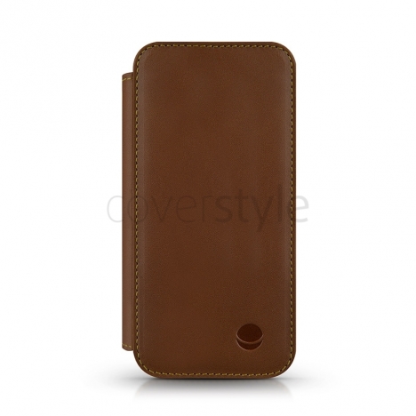 Speck Presidio Folio Custodia In Pelle Per IPhone XS / X - Marrone Sella Con Slot Per Carte E Supporto