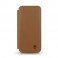 Beyzacases - Custodia in Pelle Folio per iPhone 5 - Ocra (Camel)