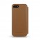 Beyzacases - Custodia in Pelle Folio per iPhone 5 - Ocra (Camel)