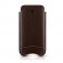 Beyzacases - Custodia in Pelle New SlimLine Classic per iPhone 5 - Marrone Scuro