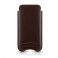 Beyzacases - Custodia in Pelle New SlimLine Classic per iPhone 5 - Marrone Scuro