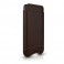 Beyzacases - Custodia in Pelle New SlimLine Classic per iPhone 5 - Marrone Scuro