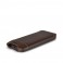 Beyzacases - Custodia in Pelle New SlimLine Classic per iPhone 5 - Marrone Scuro