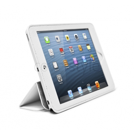 id America Custodia SmartFold in Ecopelle ﻿per iPad mini - Bianco