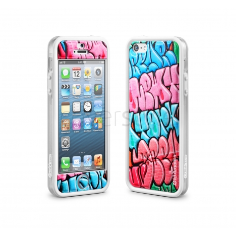 id America - Cushi Plus Graffiti per iPhone 5 - Rosa